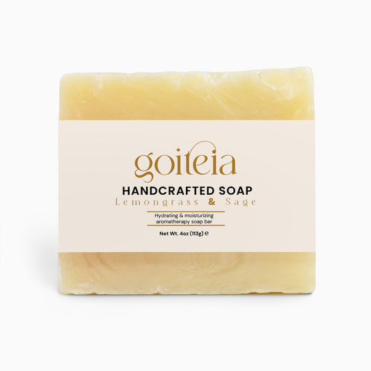 Goiteia Lemongrass & Sage Soap 4 oz (113g)