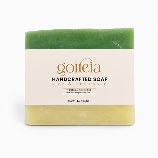 Goiteia Aloe & Cool Cucumber Soap  4 oz (113g)