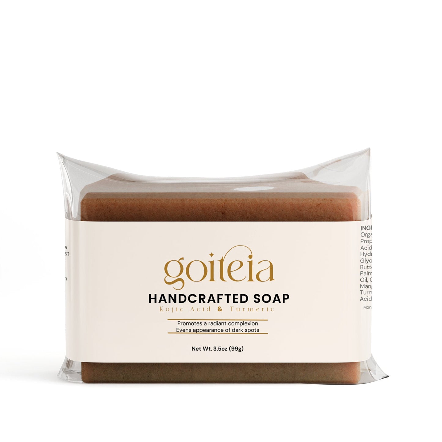 Goiteia Kojic Acid & Turmeric Soap 3.5 oz  (99 g)
