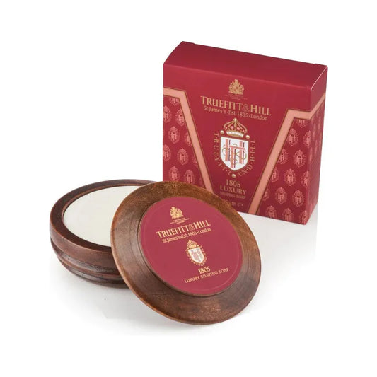 Truefitt & Hill Mayfair Luxury Shaving Soap in Wooden Bowl - 3.5oz