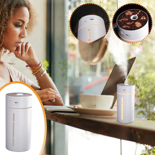 Small Aroma Diffuser LED Color Light Conversion Aroma Diffuser Humidifier 250Ml on Clearance