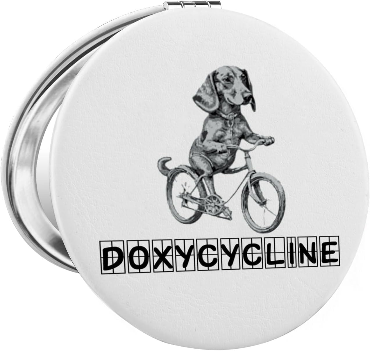Veterinary Pharmacy Gift Pharmacy Tech Gift Doxycycline Makeup Mirror Vet Tech Gift (Doxy Cycline)