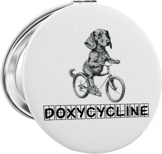 Veterinary Pharmacy Gift Pharmacy Tech Gift Doxycycline Makeup Mirror Vet Tech Gift (Doxy Cycline)