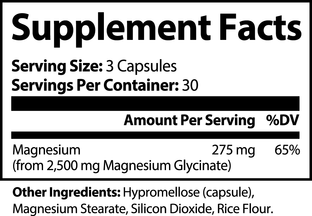 Goiteia Magnesium Glycinate 90 caps