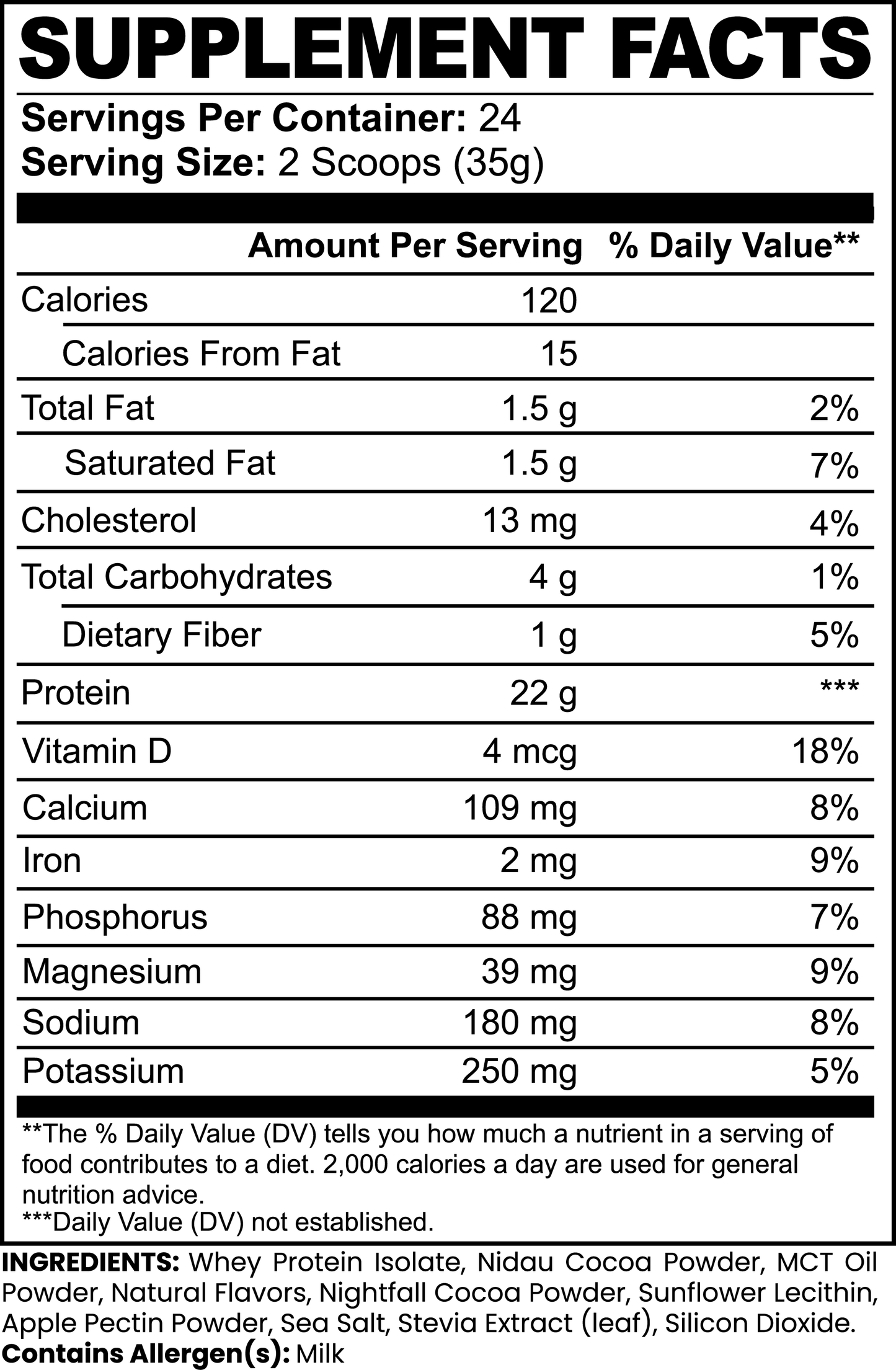 Goiteia Advanced 100% Whey Protein Isolate (Chocolate) 29.60 oz./839 g