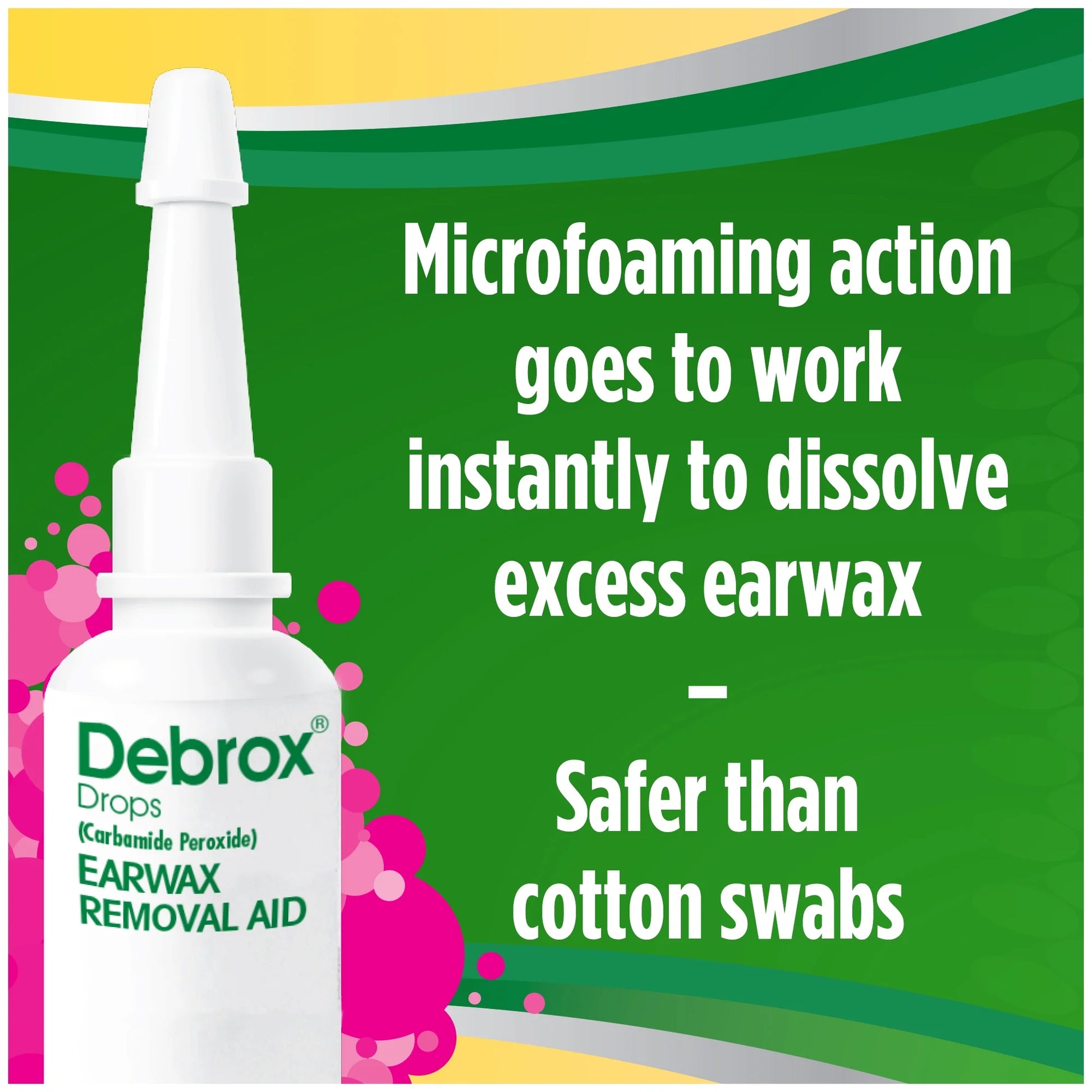 Ear Wax Removal Drops, Gentle Microfoam Ear Wax Remover, 0.5 Fl Oz