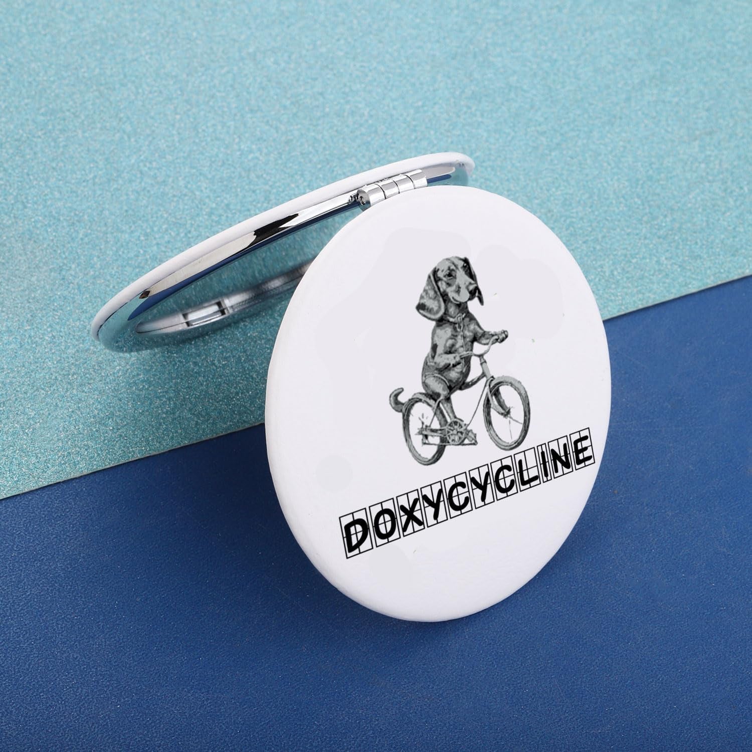 Veterinary Pharmacy Gift Pharmacy Tech Gift Doxycycline Makeup Mirror Vet Tech Gift (Doxy Cycline)