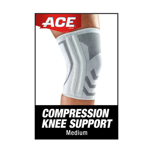 Compression Knee Brace with Side Stabilizers, Medium