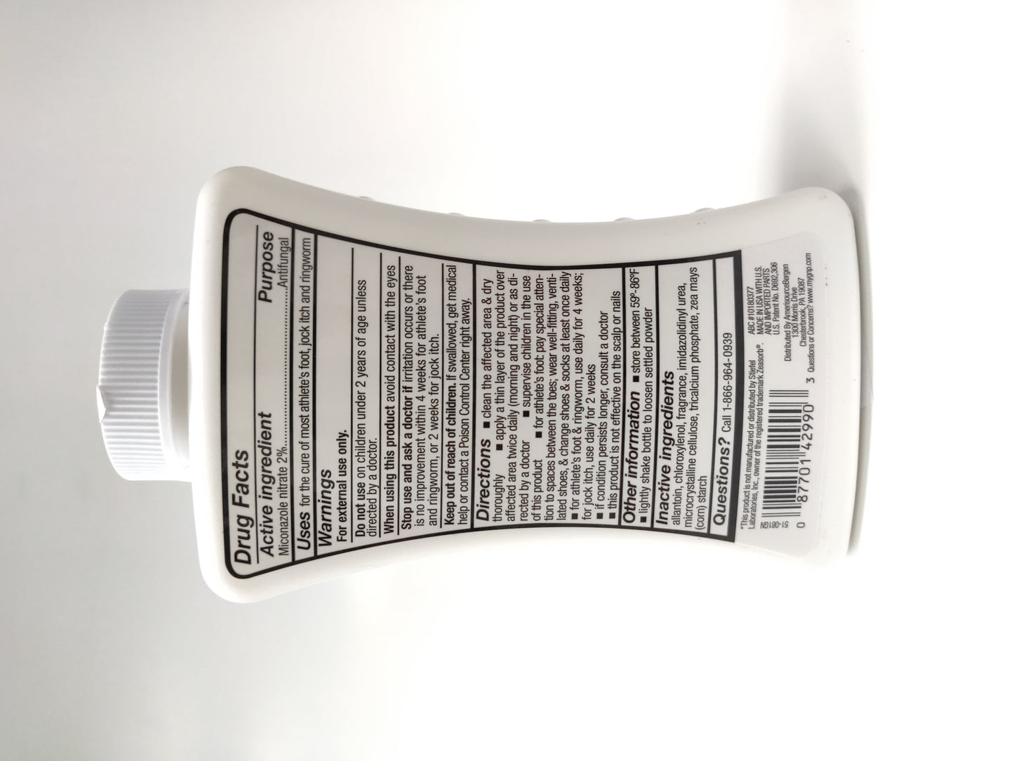 Miconazorbaf Antifungal Powder, 2.5 Oz