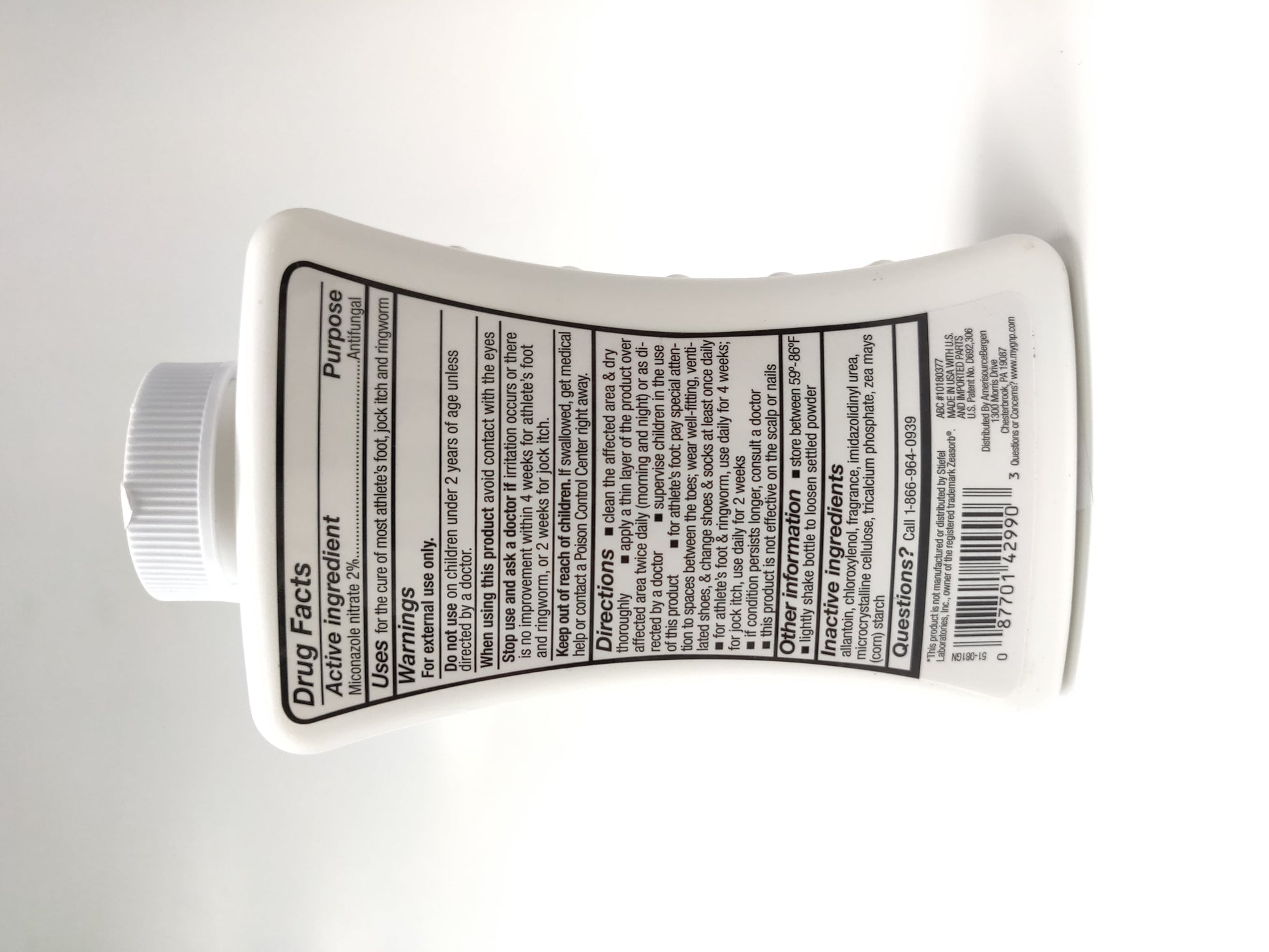 Miconazorbaf Antifungal Powder, 2.5 Oz