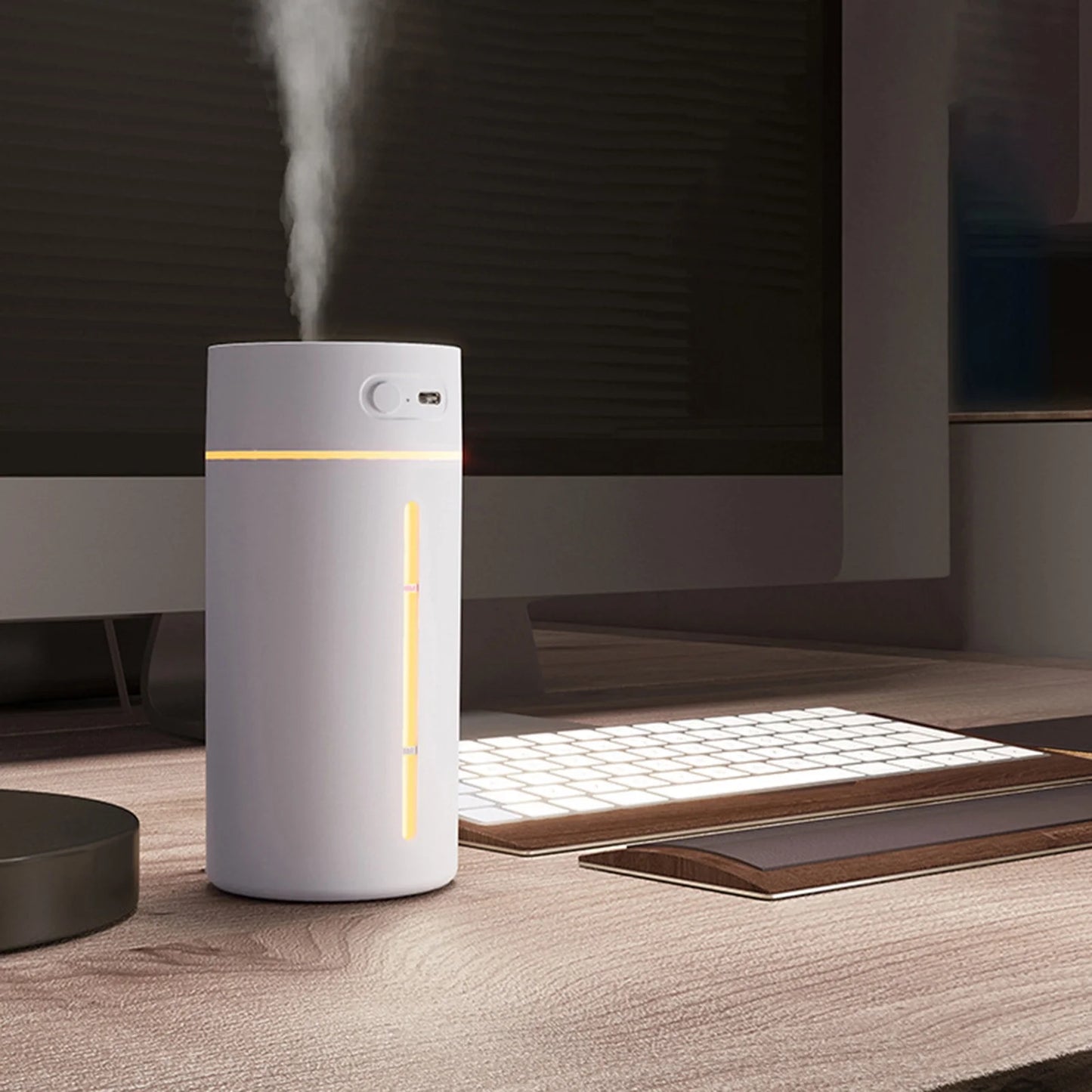 Small Aroma Diffuser LED Color Light Conversion Aroma Diffuser Humidifier 250Ml on Clearance