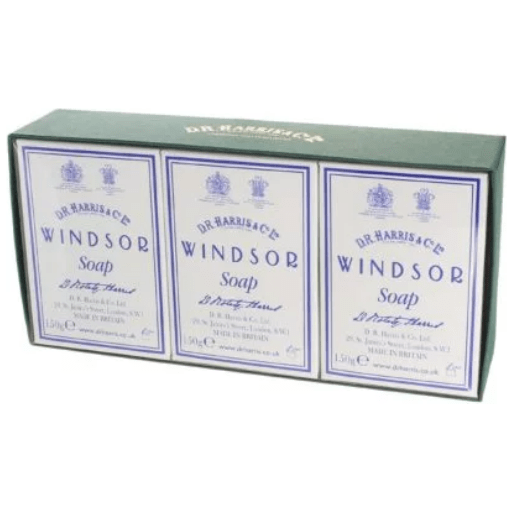 D. R. Harris & Co Windsor Bath Soap Box of 3 x 150g