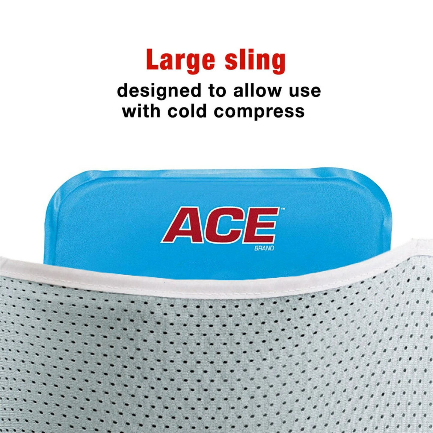 Brand Arm Sling, Adjustable, Gray, 1/Pack