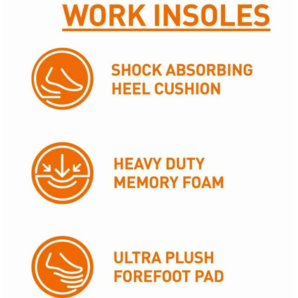 Unisex Work Insoles Size Medium