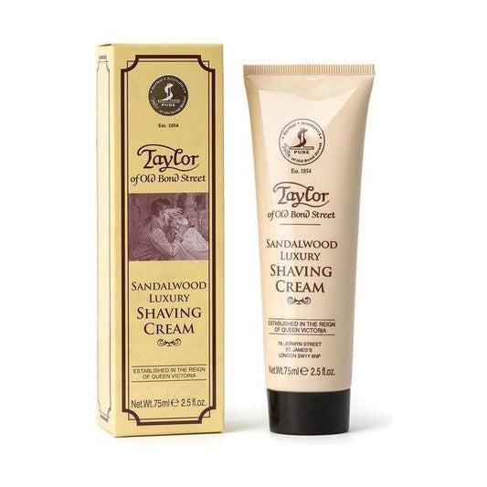 Taylor Of Old Bond Street Sandalwood Shaving Cream Tube 2.5 Oz