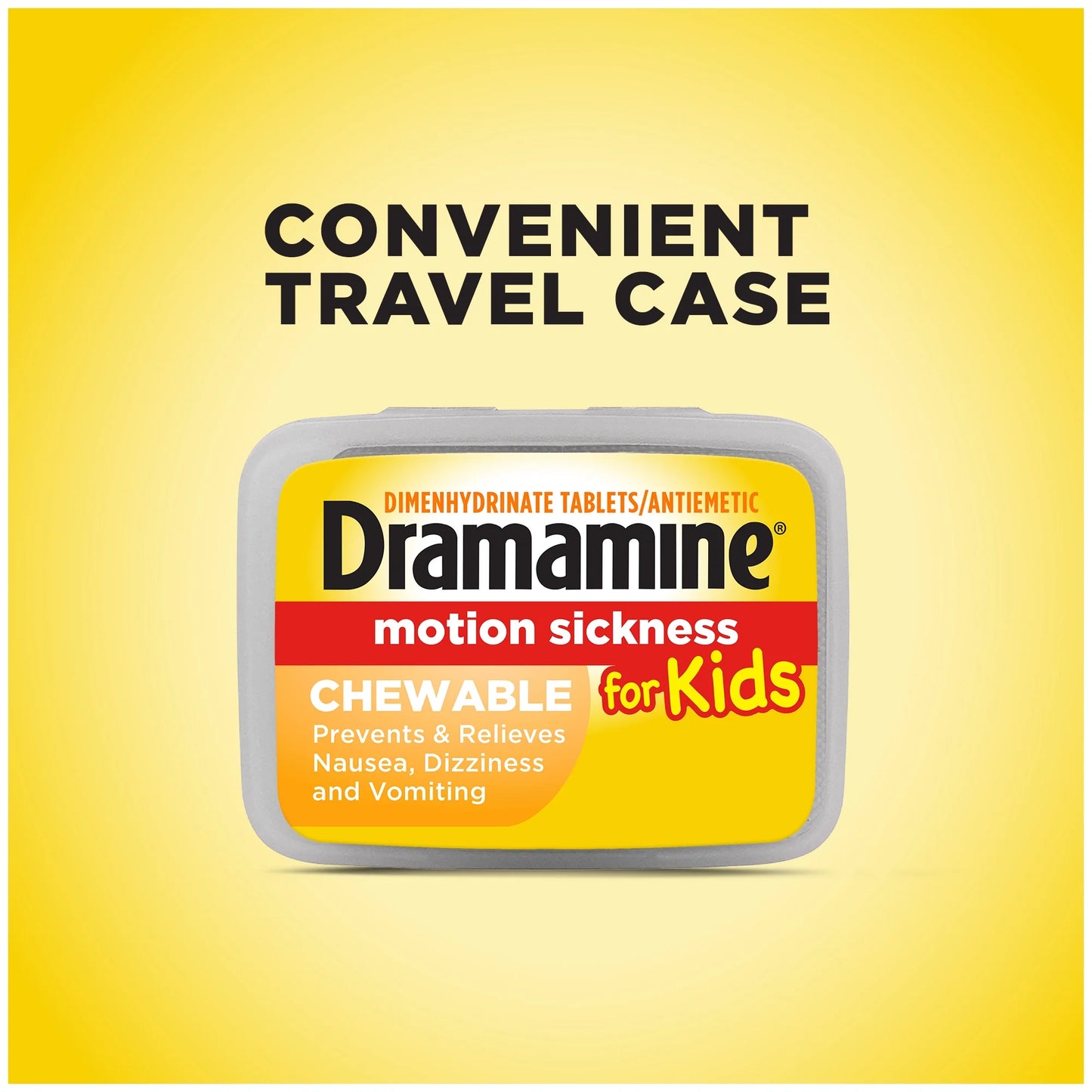 Kids Chewable, Motion Sickness Relief, Grape Flavor for Children'S Health, 8 Count, 3 Pack