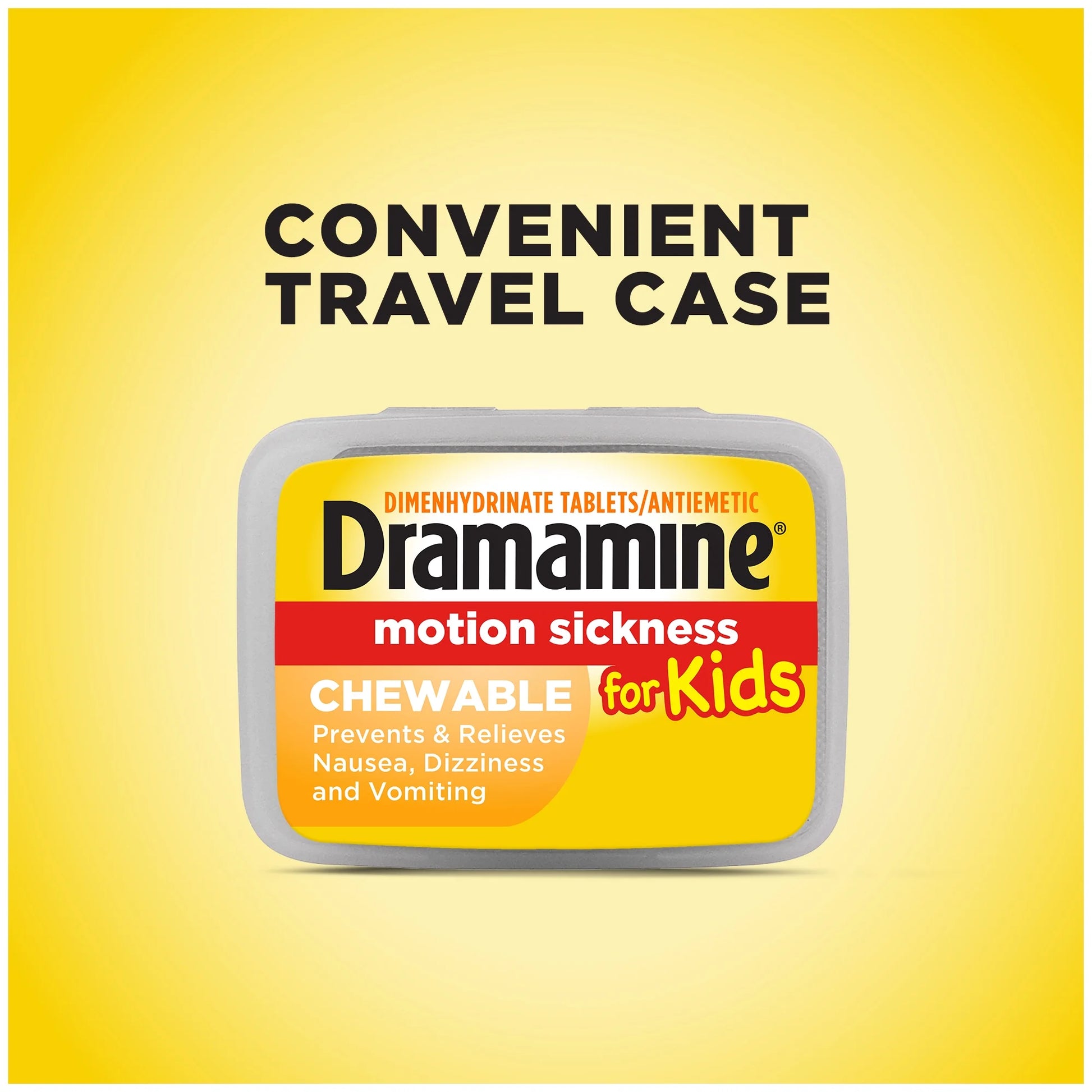 Kids Chewable, Motion Sickness Relief, Grape Flavor for Children'S Health, 8 Count, 3 Pack