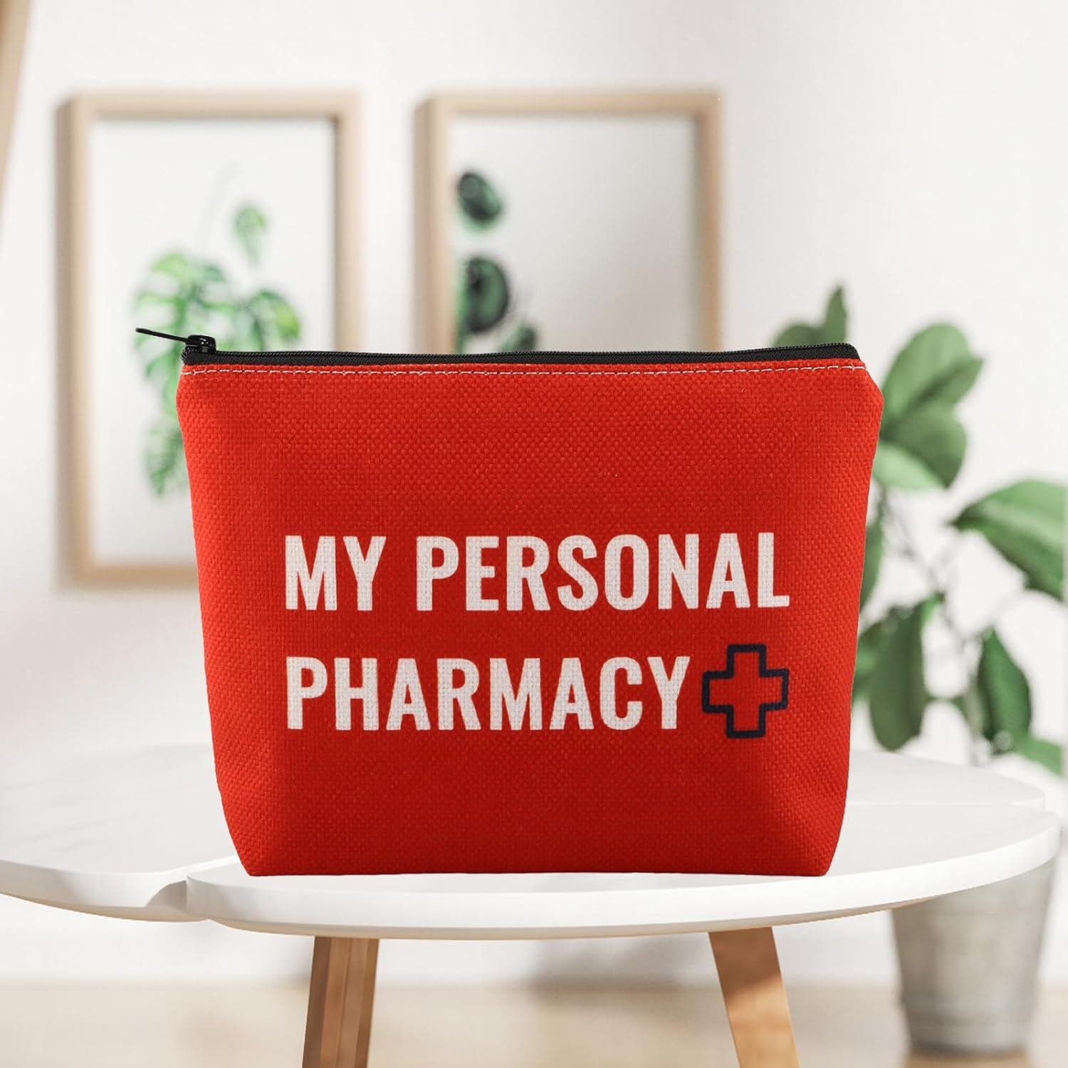 Pharmacy Technician Makeup Bag My Personal Pharmacy Cosmetic Bag Pharmacy RX Gift Medicine Bag Medicine Pouch (Personal Pharmacy B)