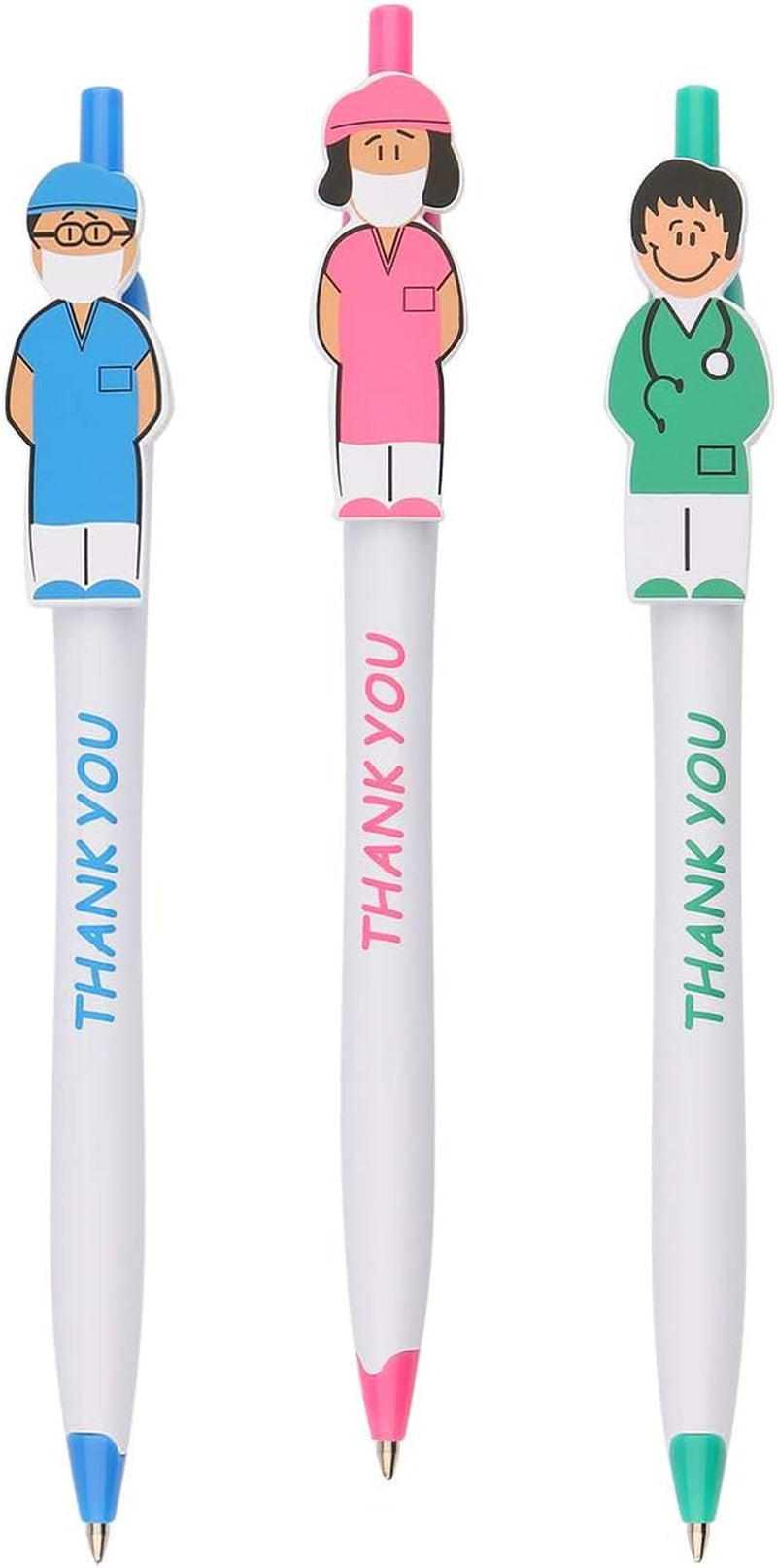 Cute Nurse Pens, Thank You Gifts Nursing Pens, Nurse Week Gifts Bulk, CNA NICU Doctor Nurse Appreciation Gifts for Medical Assistants Hospital Staff, Nurse Day Gifts (Mixed 36 Pack)