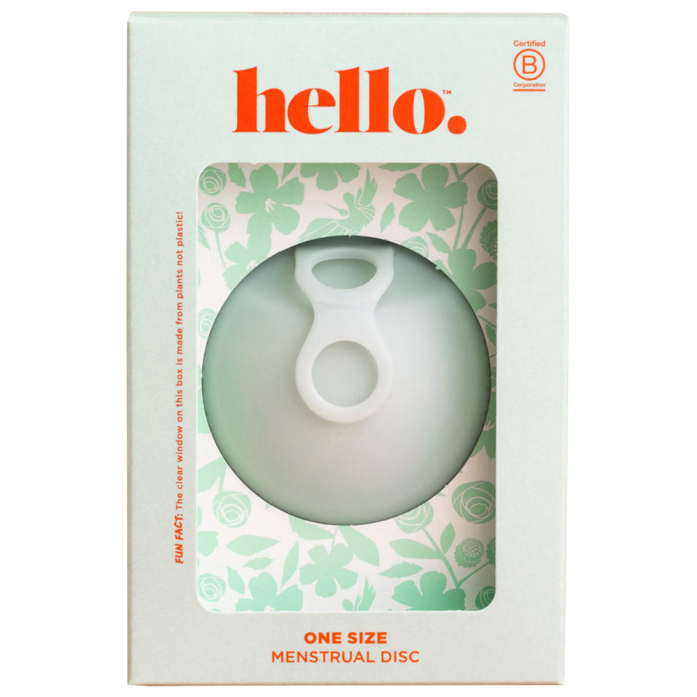 Hello Disc One Size Menstrual Disc Leak Proof Protection