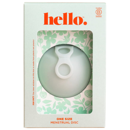 Hello Disc One Size Menstrual Disc Leak Proof Protection