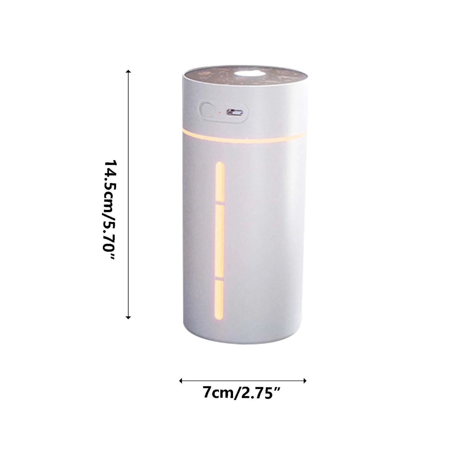 Small Aroma Diffuser LED Color Light Conversion Aroma Diffuser Humidifier 250Ml on Clearance