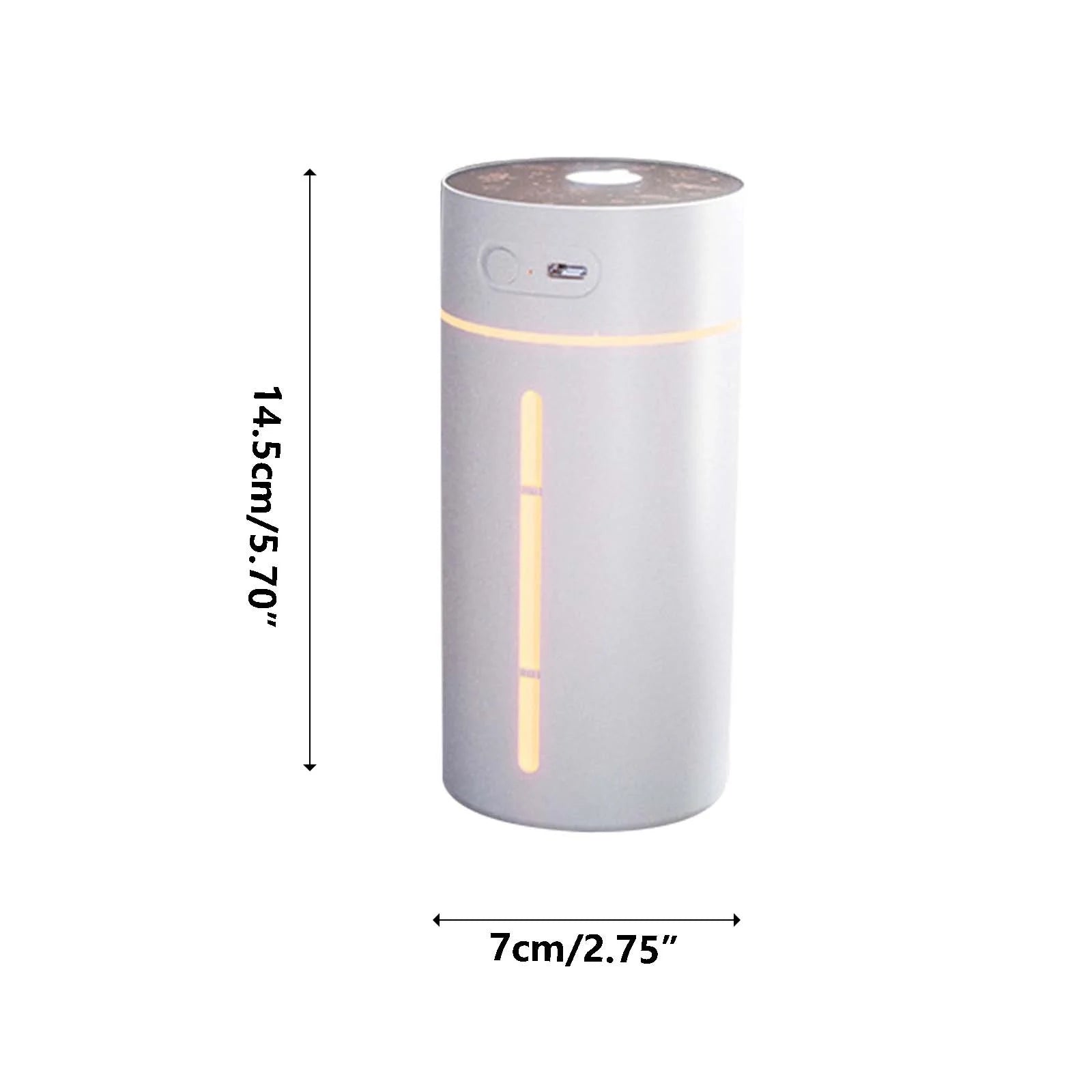 Small Aroma Diffuser LED Color Light Conversion Aroma Diffuser Humidifier 250Ml on Clearance