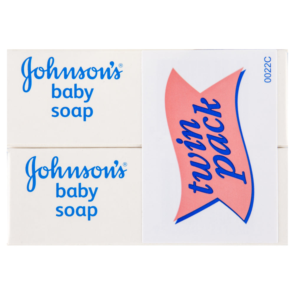Johnson'S Baby Soap 95G Twin Pack Gentle and Moisturising No Added Parabens