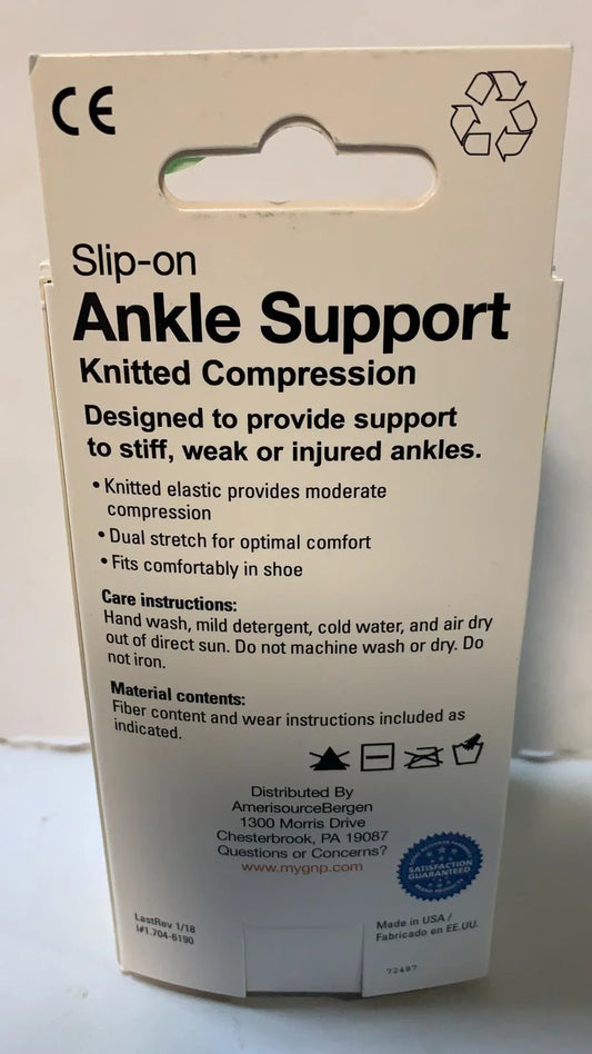 Slip-On Ankle Support Knited Compression