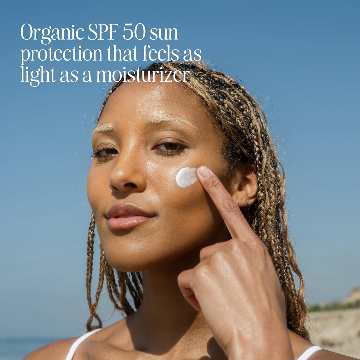 COOLA Organic Face Sunscreen SPF 50 Sunblock Lotion, Dermatologist Tested Skin Care for Daily Protection, Vegan and Gluten Free, 1.7 Fl Oz