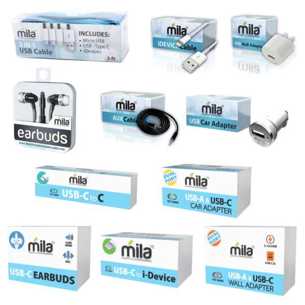 Compact Smartphone Accessories Display Bundle