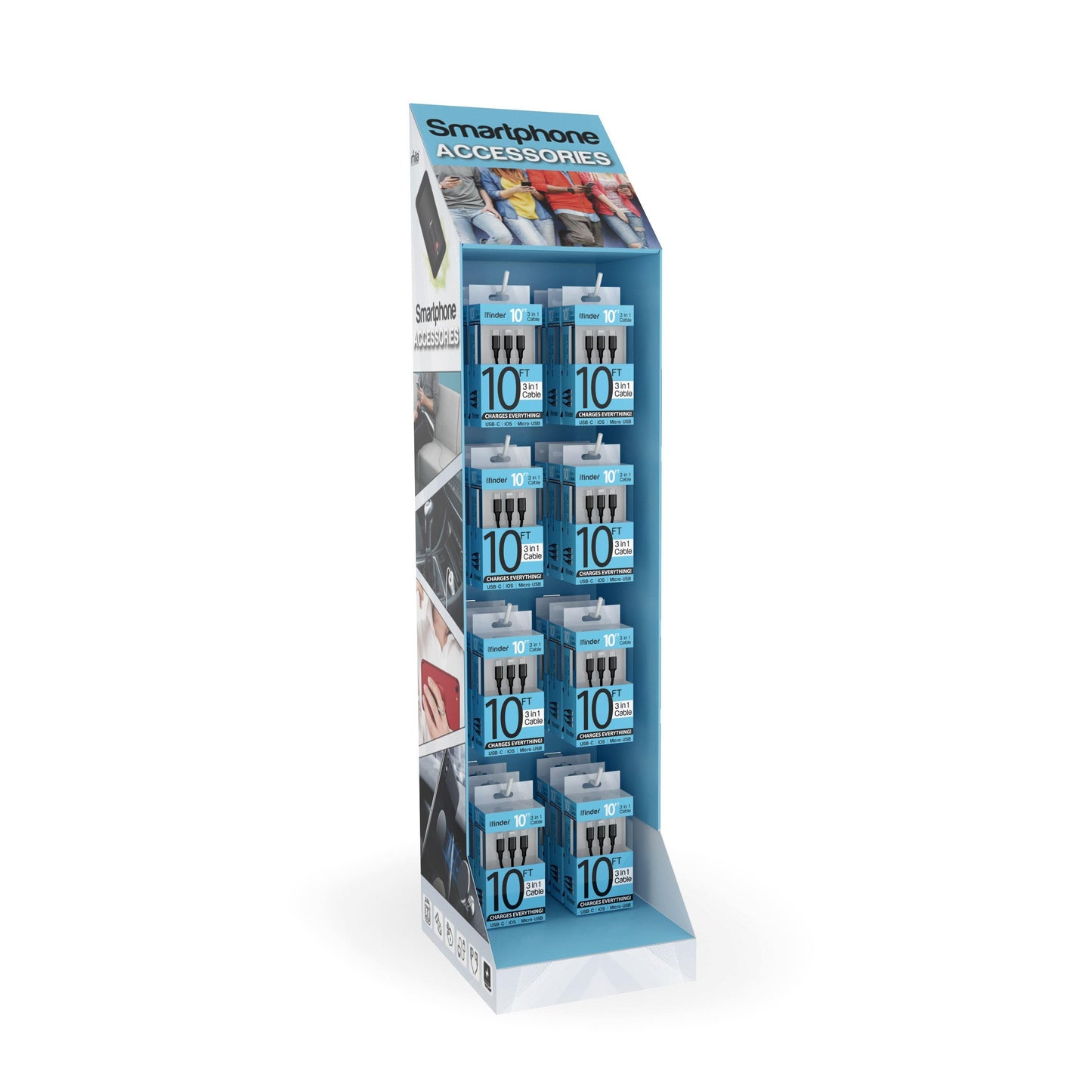 10 foot 3in1 Countertop Display Bundle