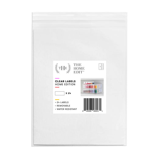 Clear Multipurpose Labels, Pack of 24