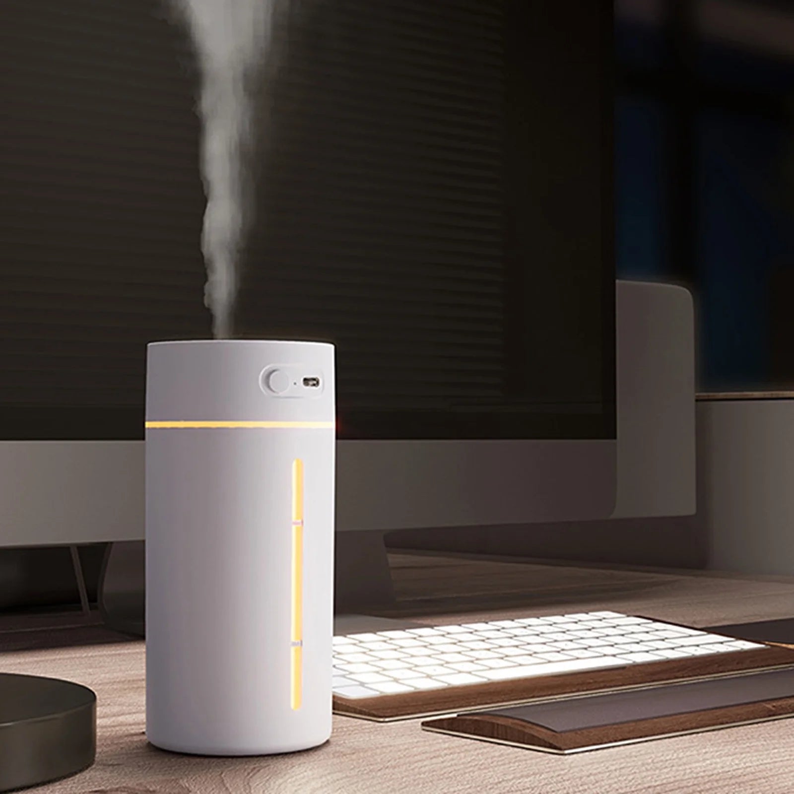 Small Aroma Diffuser LED Color Light Conversion Aroma Diffuser Humidifier 250Ml on Clearance