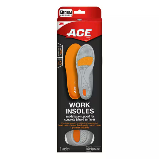 Unisex Work Insoles Size Medium
