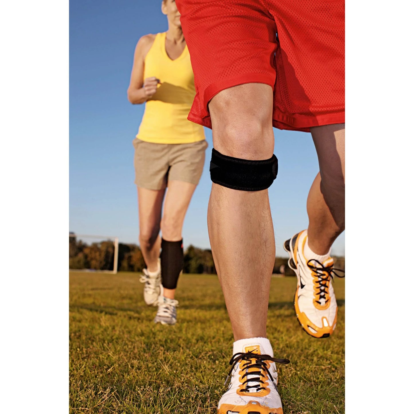 Adjustable Knee Strap, Black, 1 Strap