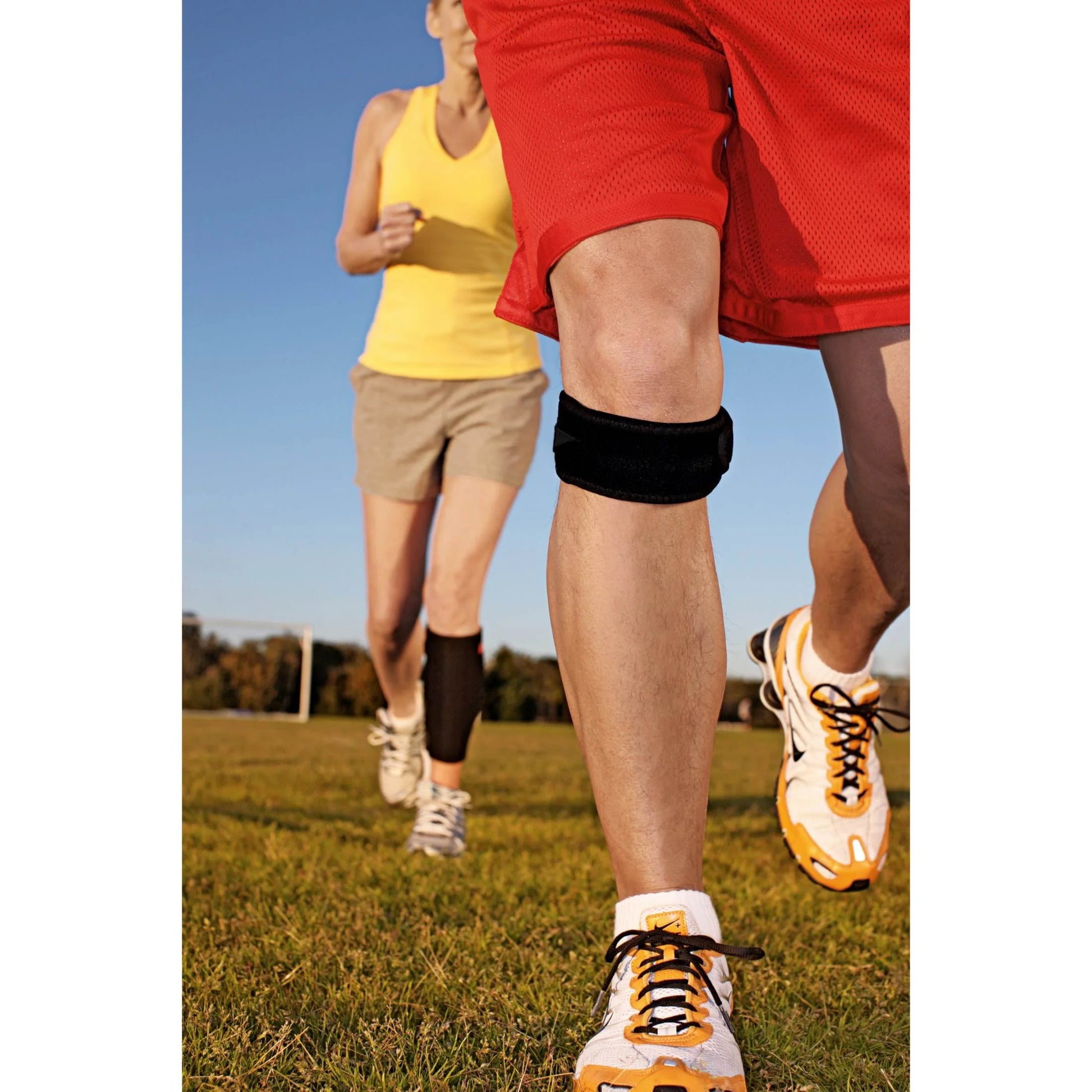 Adjustable Knee Strap, Black, 1 Strap